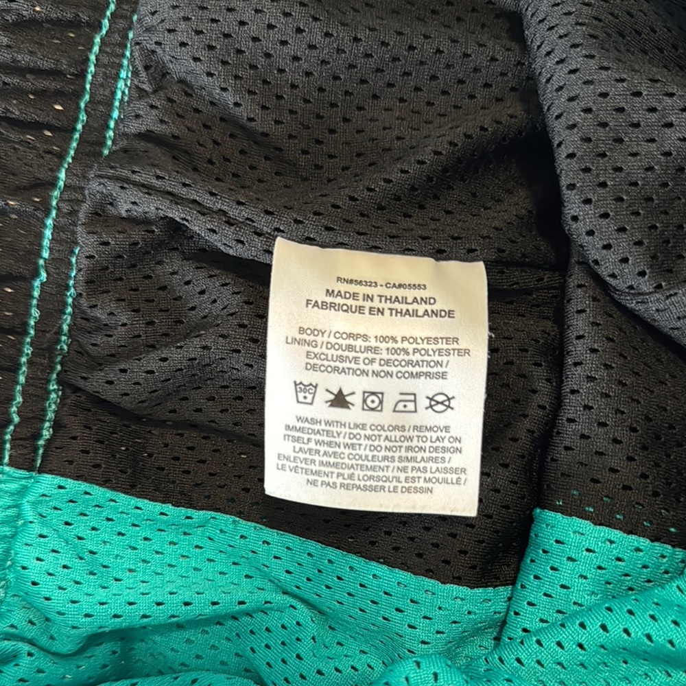 Jordan Brand Teal and Black Athletic Shorts XXL - Picture 6 of 6
